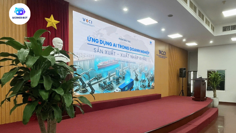Buổi đào tạo WorkerBot cùng VCCI