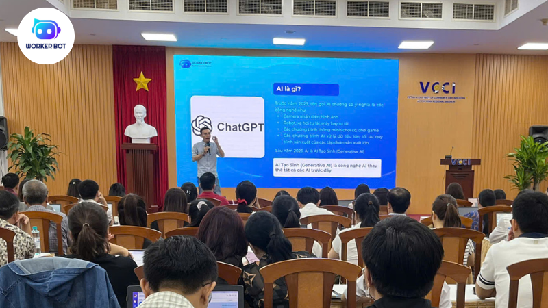 Buổi đào tạo WorkerBot cùng VCCI